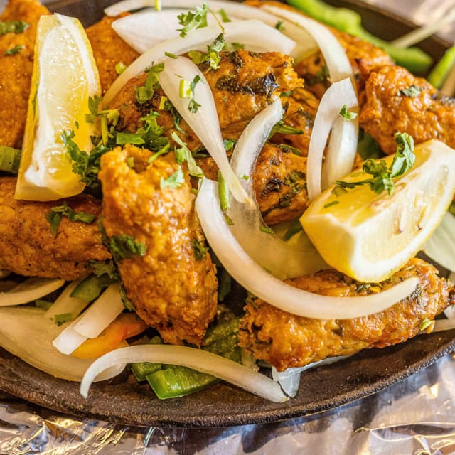 Chicken Seekh Kabab.