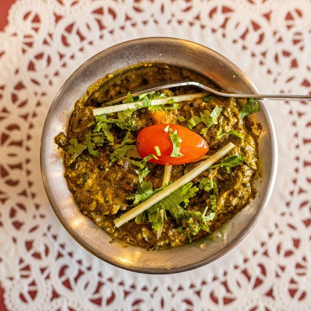 Saag Paneer.